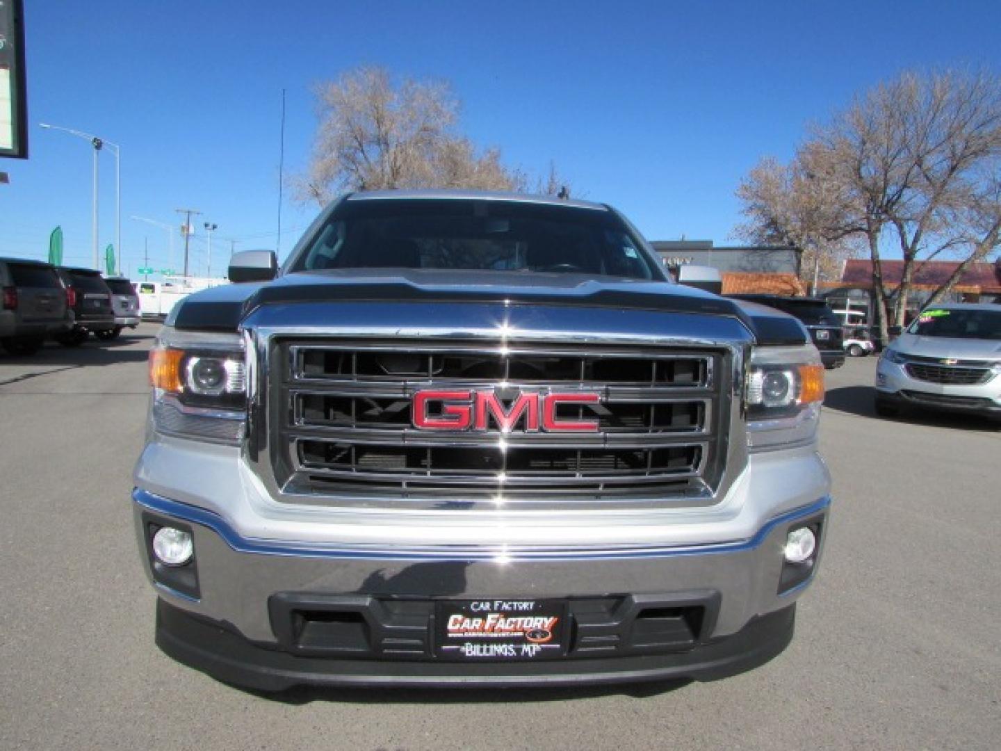 2014 Silver /Gray GMC Sierra 1500 SLE Z71 (3GTU2UEC1EG) with an 5.3 V8 engine, 6 speed automatic transmission, located at 4562 State Avenue, Billings, MT, 59101, (406) 896-9833, 45.769516, -108.526772 - 2014 GMC Sierra 1500 SLE Z71 Crew Cab 4WD - Low miles! 5.3L Ecotec3 V8 OHV 16V FFV engine - 6 speed automatic transmission - 4WD - 86,753 miles - Montana unit! SLE package - Z71 off road package - dual zone climate control - air conditioning - tilt steering wheel - cruise control - touchscreen - Photo#5